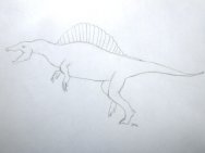 Spinosaurus aegypticus dinosaur