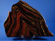 2.4 billion year old banded iron from the Hammersly Ranges of Western Australia
